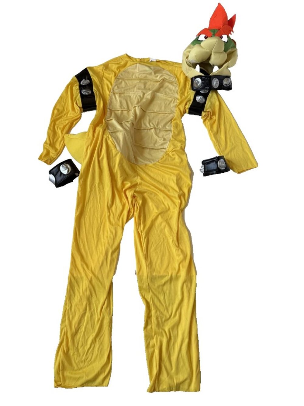 Bowser Adult XXL Halloween Costume Super Mario Nintendo Outfit Disguise Mens